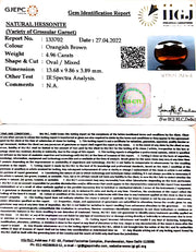 4.86/CT Natural Govt. Lab Certified Ceylonese Gomed-(1221)